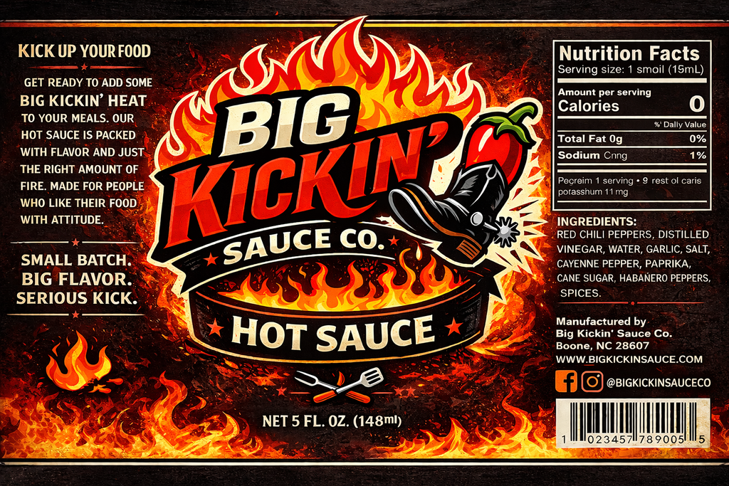 Big Kickin Hot sauce