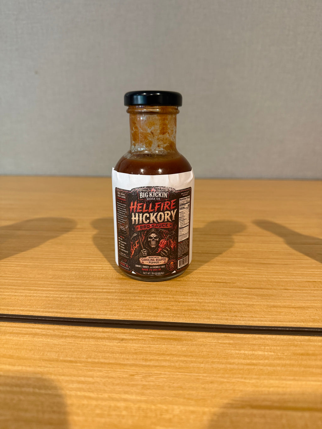 Hellfire Hickory bbq sauce