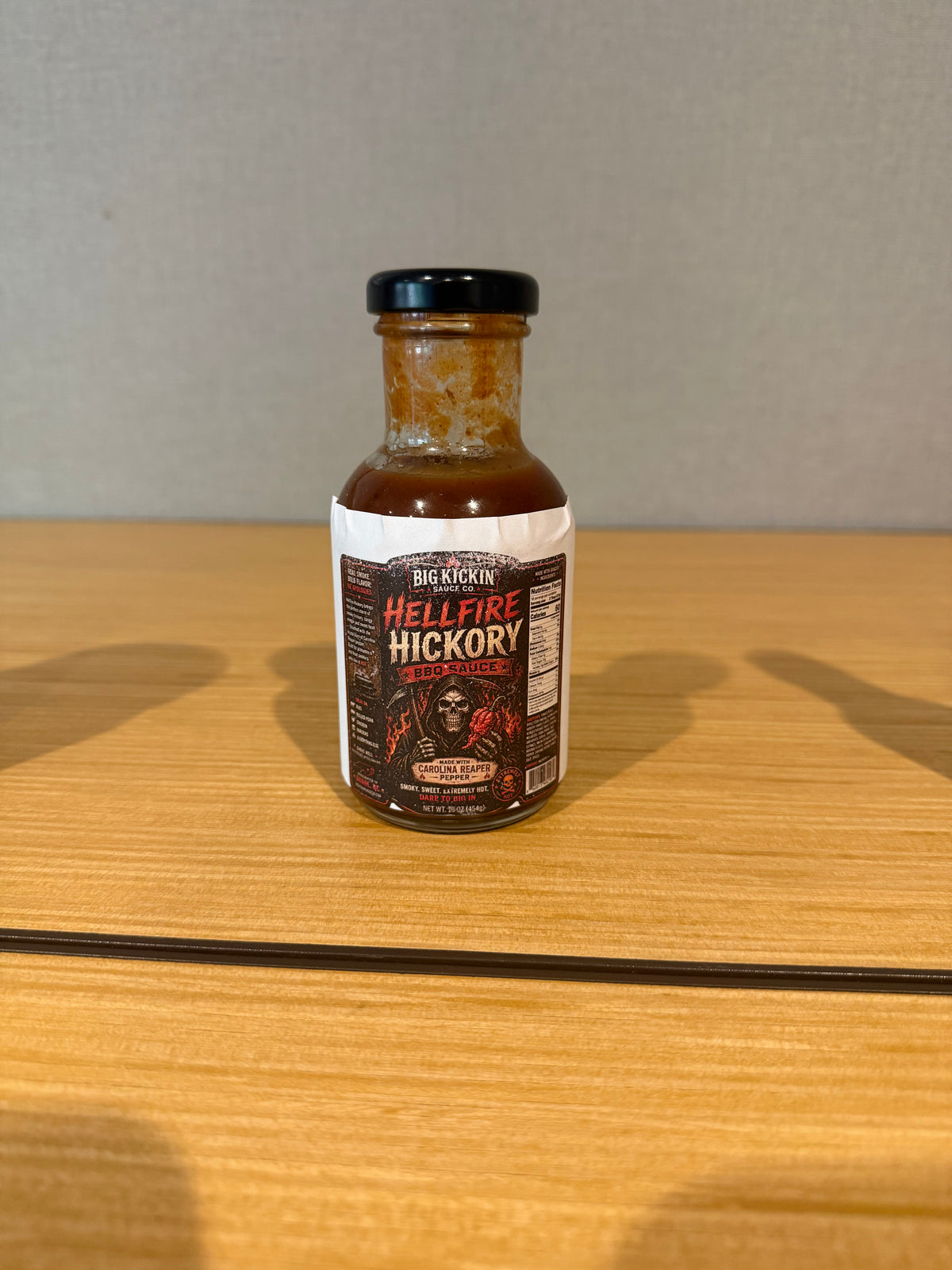 Hellfire Hickory bbq sauce