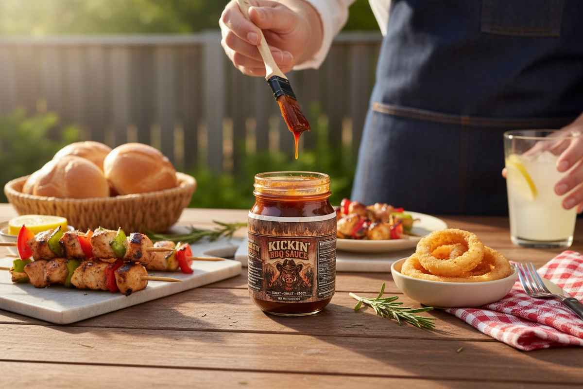 Kickin bbq sauce